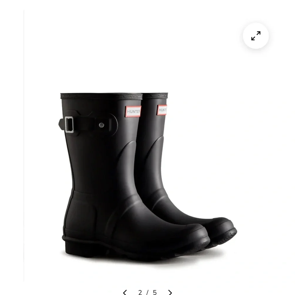 🔥NEW🔥Hunter Black Original Short Rain Bootss z8 NWOT Price Firm!